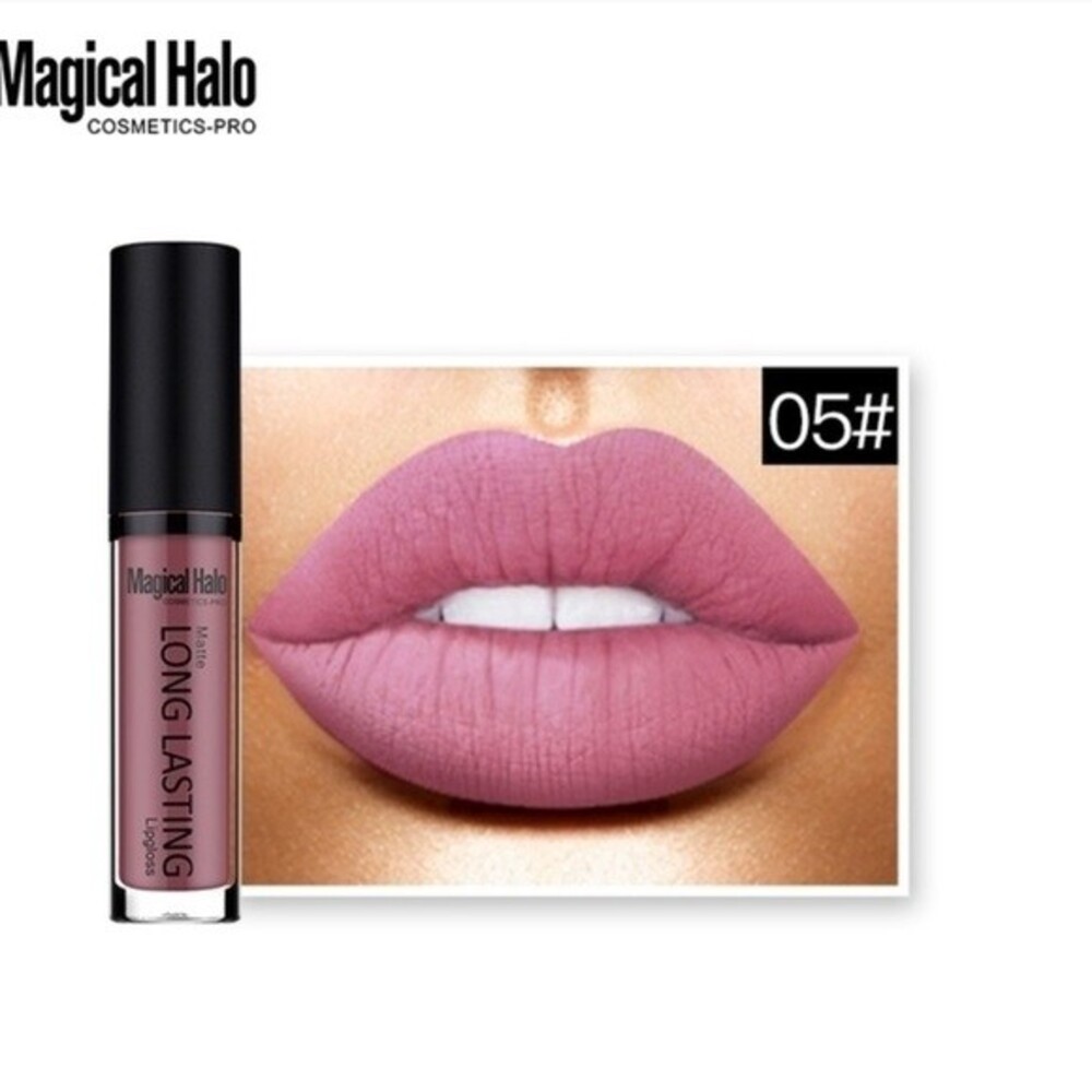 Long lasting matte red lipgloss